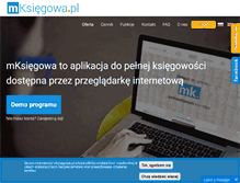 Tablet Screenshot of mksiegowa.pl